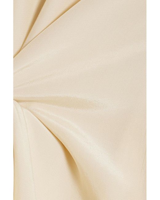 Rag & Bone White Jordan hemd aus crêpe de chine mit rüschenbesatz