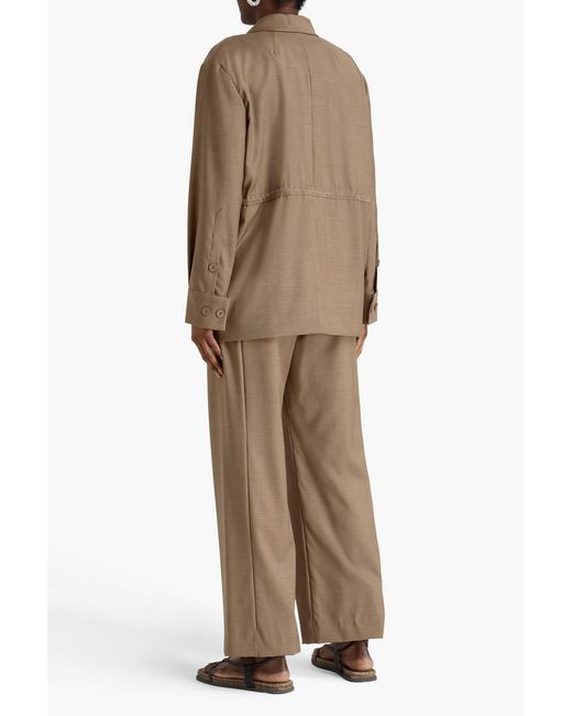 A.Emery Brown Bennett Wool Jacket