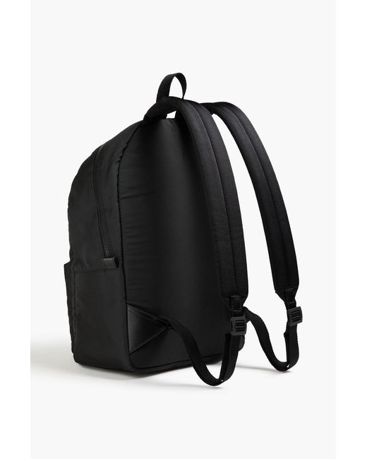 McQueen Black Printed Shell Backpack