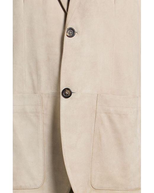 Canali Natural Suede Blazer for men