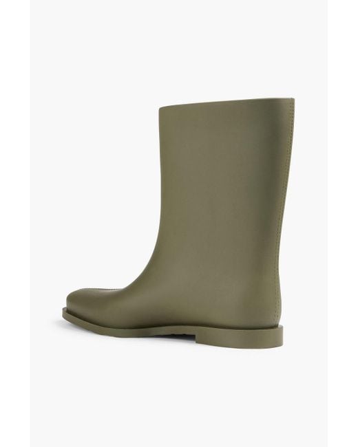 Totême  Green The Rain Rubber Boots