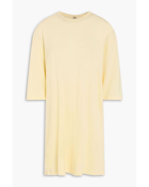 Totême  Natural Tm Lyocell And Cotton-blend Jersey Mini Dress