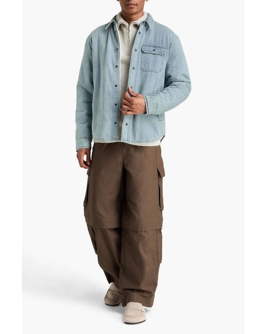 James Perse Blue Denim Jacket for men