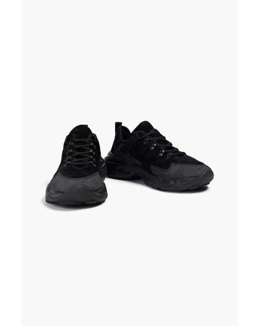 Jil Sander Black Suede Sneakers for men