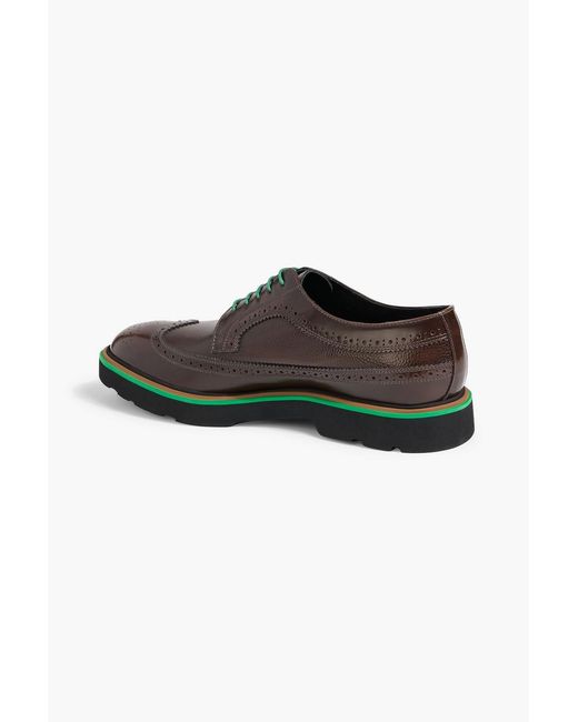 Paul Smith Brown Count Leather Brogues for men