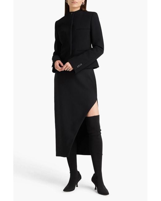 Courreges Black Crepe Jacket