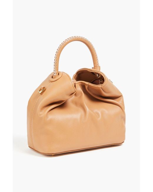 Elleme Natural Small Dumpling Leather Bucket Bag