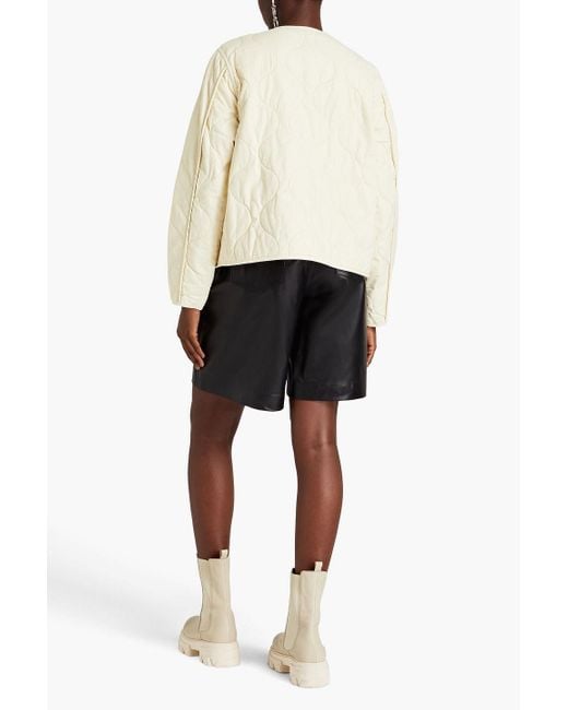 Rag & Bone Natural Quilted Twill Jacket