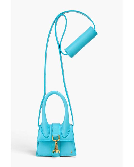 Jacquemus Blue Le Chiquito Montagne Leather Cross-body Bag