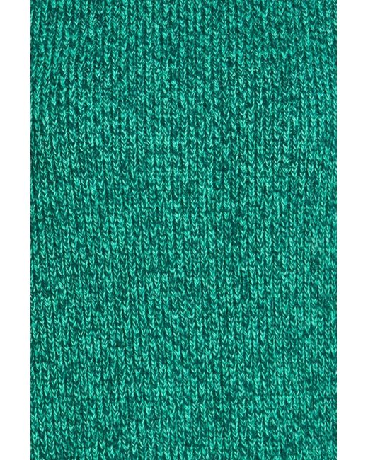 Zimmermann Green Fringed Ribbed Cashmere And Merino Wool-blend Turtleneck Sweater