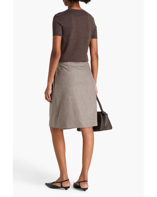 Theory Brown Wool Top
