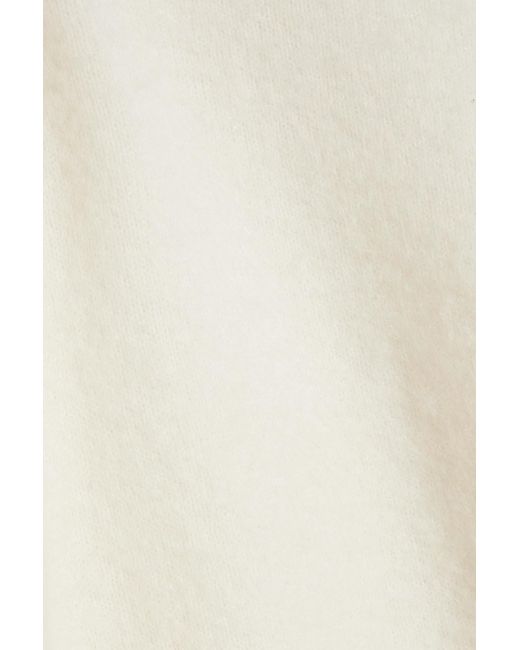 Rag & Bone Natural Lani Brushed Knitted Sweater