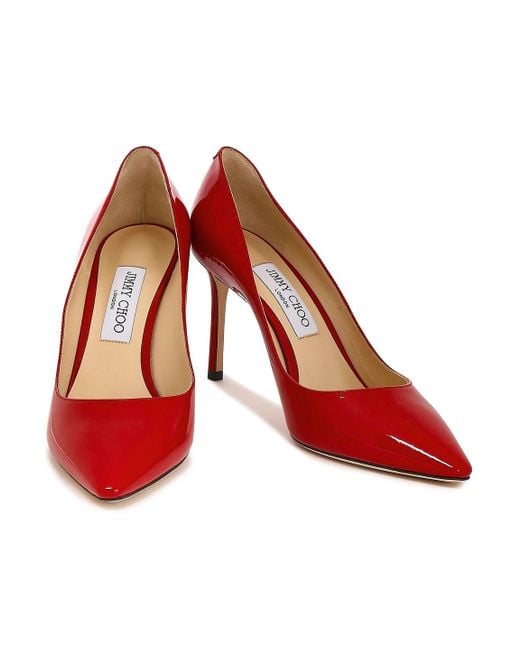Jimmy choo hotsell romy 85 red