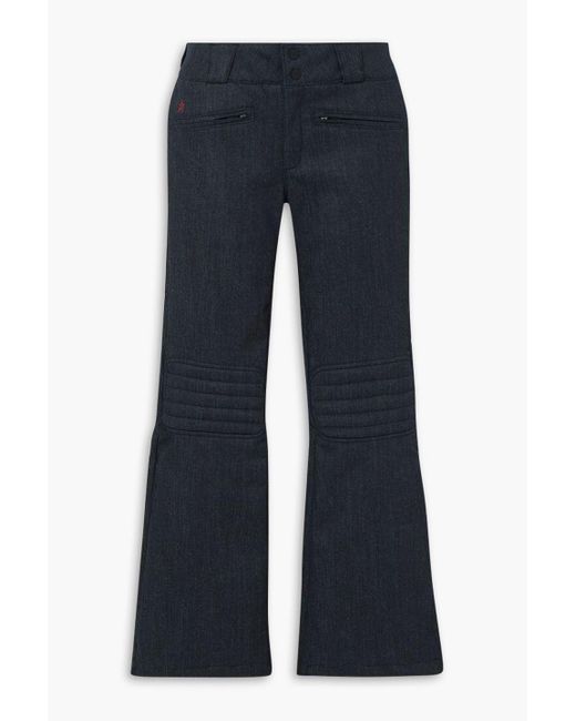 Perfect Moment Blue Dl1961 Aurora Flared Denim Ski Pants