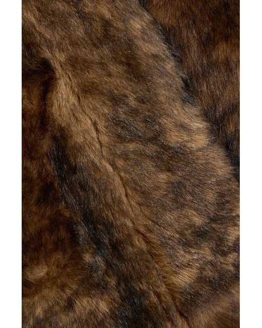 Zimmermann Brown Shearling Coat