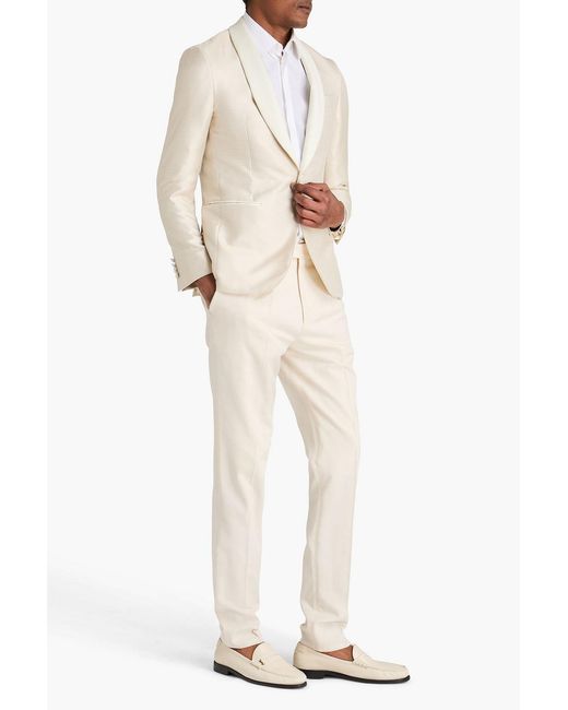 Canali Natural Jacquard Blazer for men