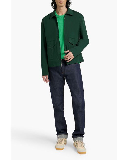 Rag & Bone Green Paperweight Cotton-blend Jacket for men