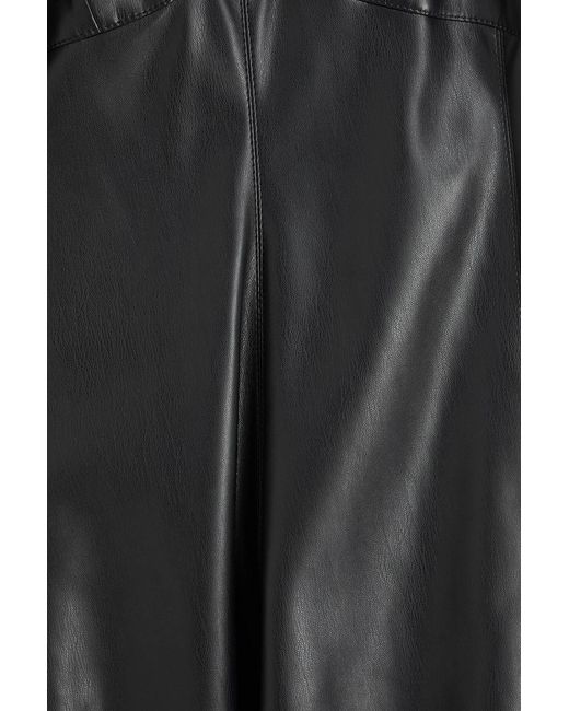 Stella McCartney Black Pleated Midi Dress