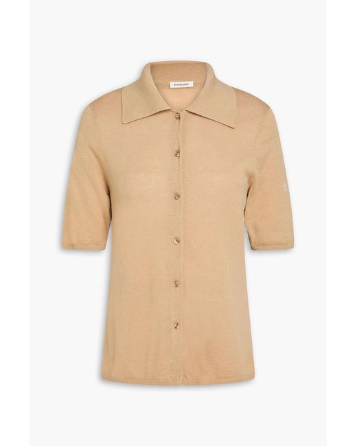 By Malene Birger Natural Tm Lyocell-blend Polo Shirt