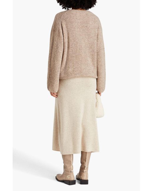 By Malene Birger Natural Dipoma Brushed Knitted Sweater