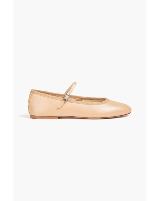 Céline Natural Leather Slingback Pumps