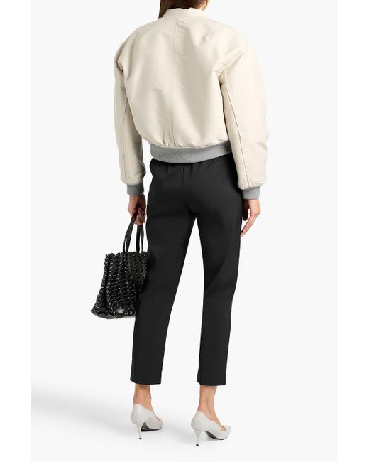 Theory Natural Twill Bomber Jacket