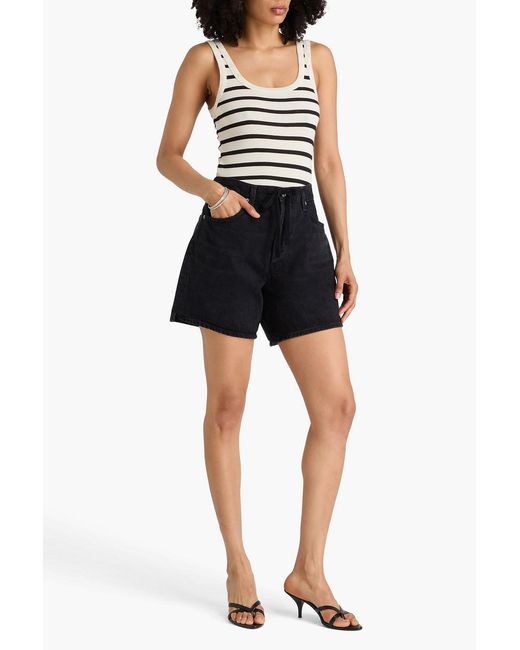 Citizens of Humanity Blue Brynn Denim Shorts