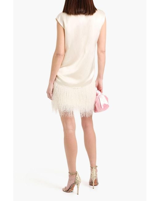 3.1 Phillip Lim Natural Wrap-Effect Satin Top