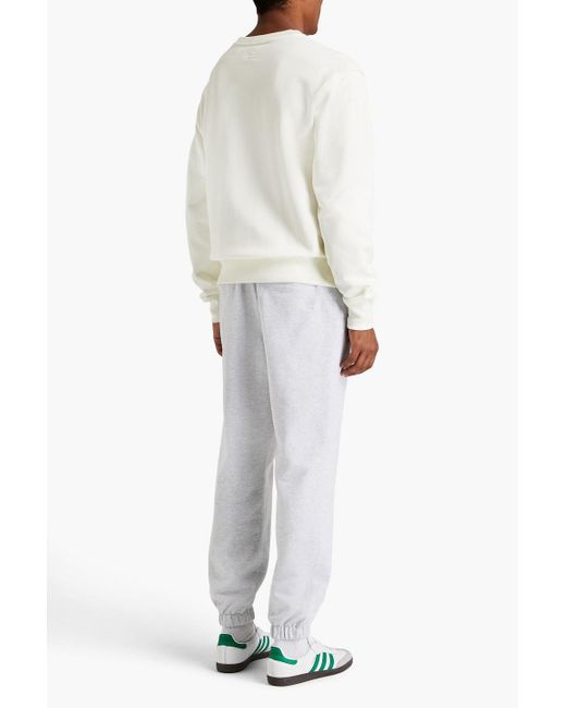 Adidas Originals Alpha oversized-cardigan aus einer woll-baumwollmischung in White für Herren