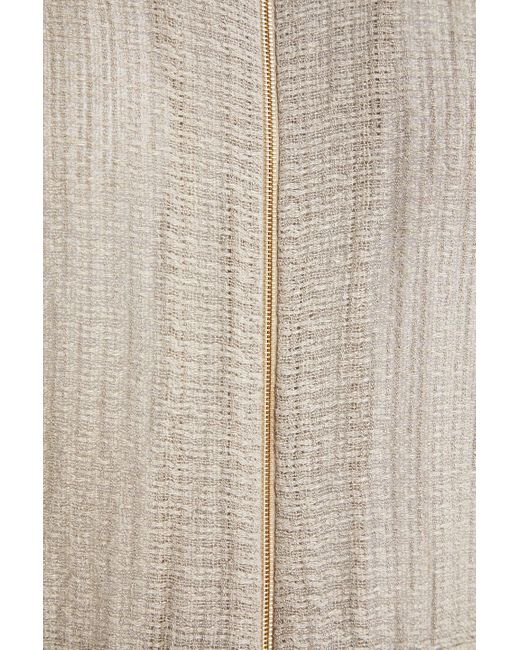 LeKasha Natural Jawadah Linen-Gauze Jumpsuit