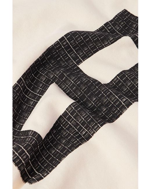 Fear Of God Natural Logo-Print Cotton-Jersey Hoodie for men