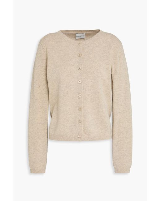 Claudie Pierlot Natural Wool Cardigan