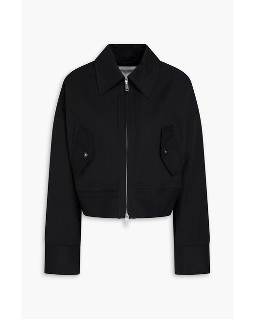 3.1 Phillip Lim Black Cotton-Blend Jacket