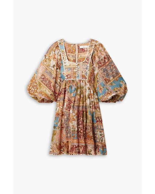 long mesh dress Soraya Long Sleeve Mesh Maxi Dress - Multi Fluid Reverie Print