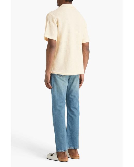 Sandro Natural Ribbed-Knit Shirt for men