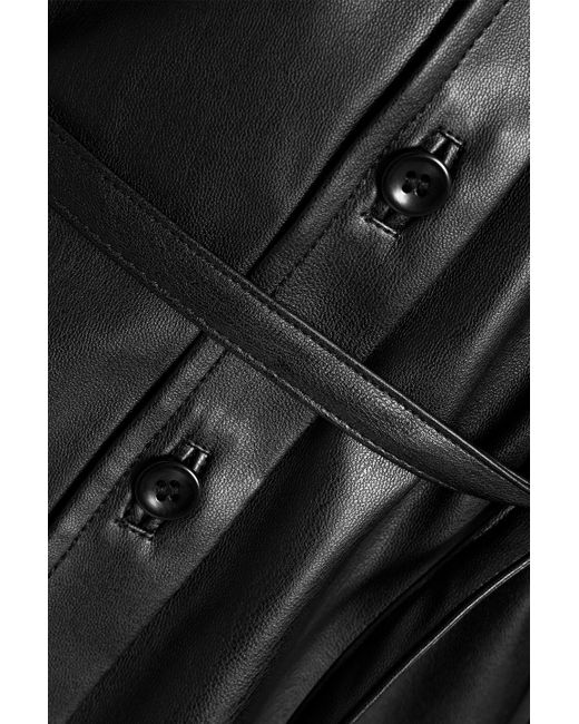 Proenza Schouler Black Faux Leather Jacket