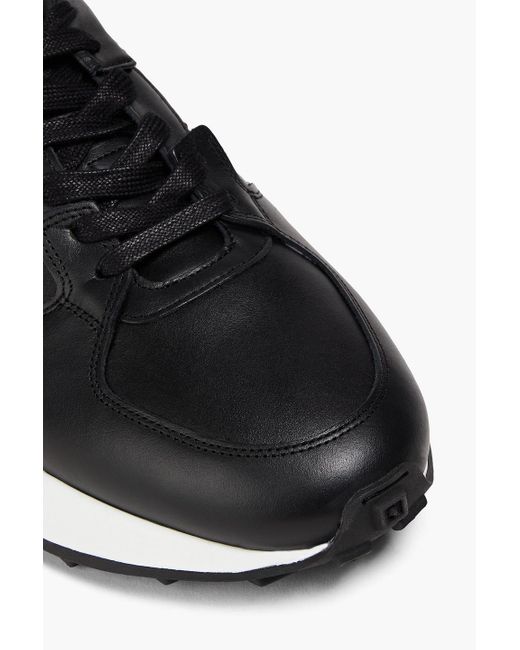 Paul Smith Black Eighty Five Leather Sneakers for men