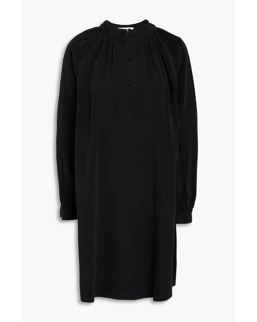 Rodebjer Black Andriana Crepe Midi Dress