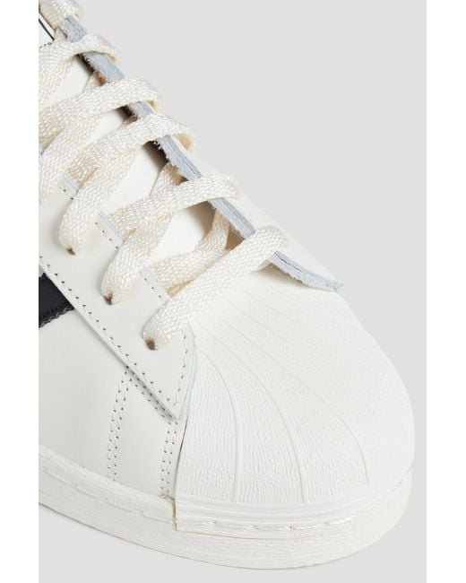 Adidas Originals Superstar 82 sneakers aus leder mit streifen in White für Herren