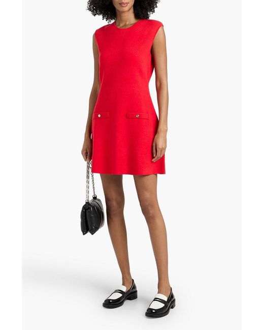 Maje Women's Red Convertible Knitted Mini Dress And Sweater Set - www.toquedesaborminas.com.br Maje Women's Red Convertible Knitted Mini Dress And Sweater Set - www.toquedesaborminas.com.br