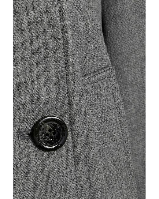 Veronica Beard Gray Conneley Double-Breasted Tweed Jacket
