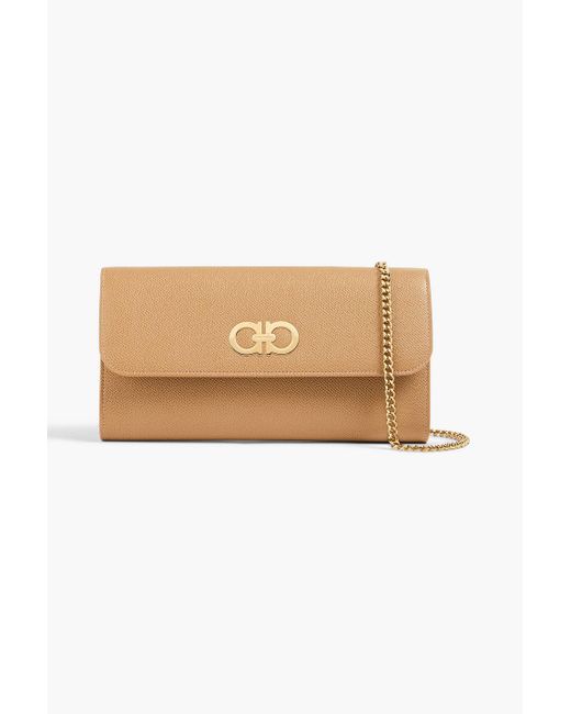 Ferragamo gancini clutch sale
