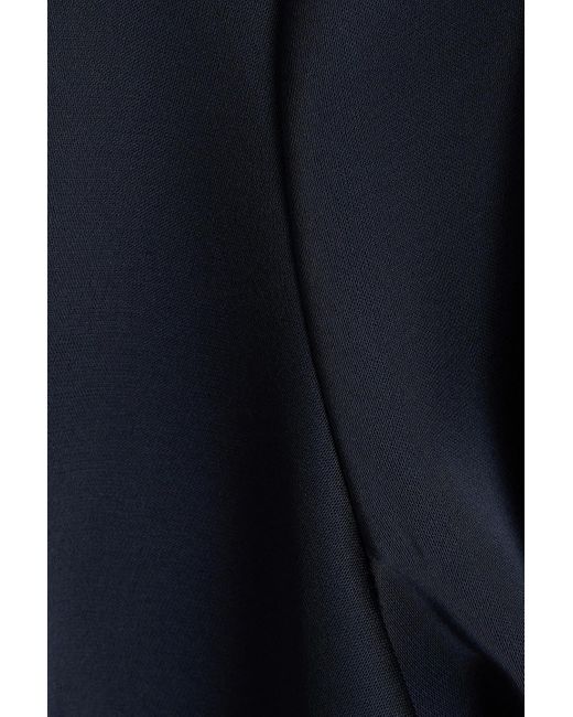 A.Emery Blue Philippa Satin Shirt
