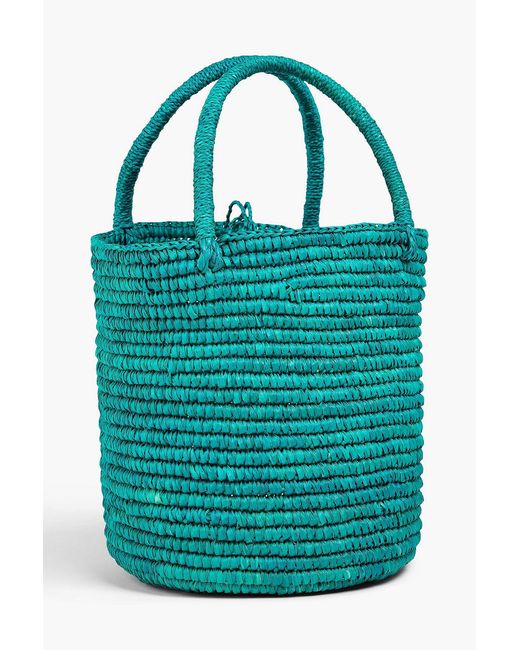 Sensi Studio Blue Toquilla Tote