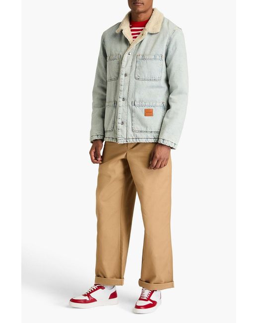 Sandro Blue Denim Jacket for men