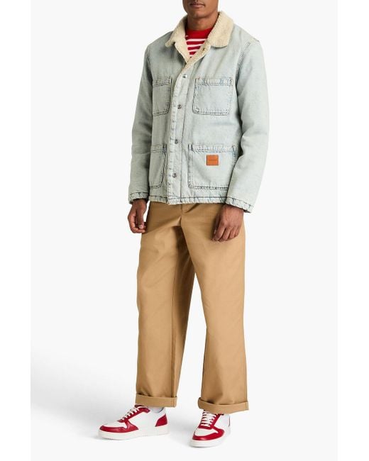 Sandro Blue Denim Jacket for men