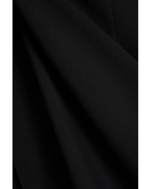 Rag & Bone Black Hyde Wool-blend Ripstop Shirt for men