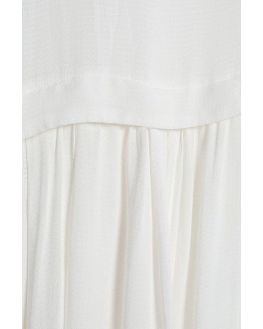 james perse pleated dress James Perse Striped Mini Dress - Black Dresses, Clothing - WJP79593
