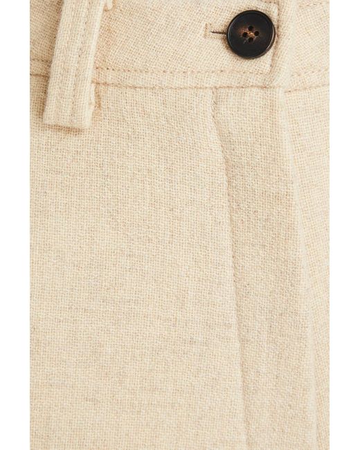 LVIR Natural Wool-blend Bootcut Pants