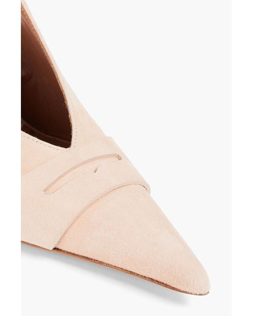 Philosophy Di Lorenzo Serafini Pink Suede Slingback Pumps